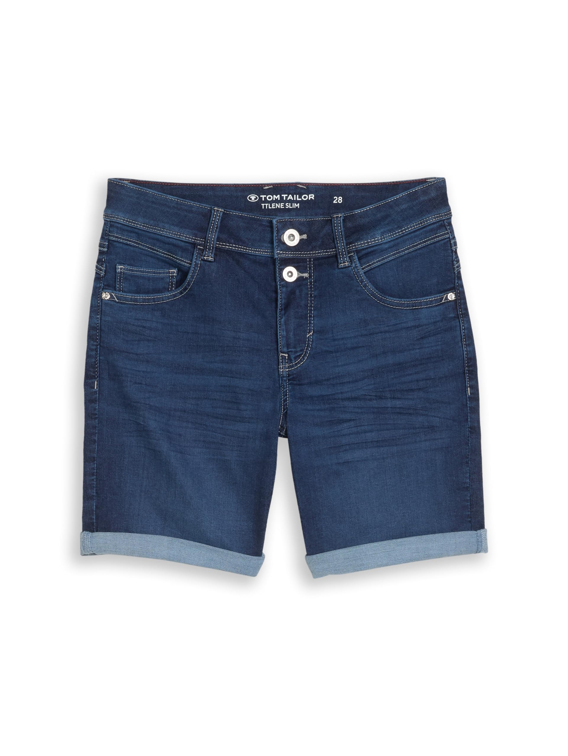 tom-tailor-ttlene-slim-bermuda-jeans-shorts-1050413-damen image 5