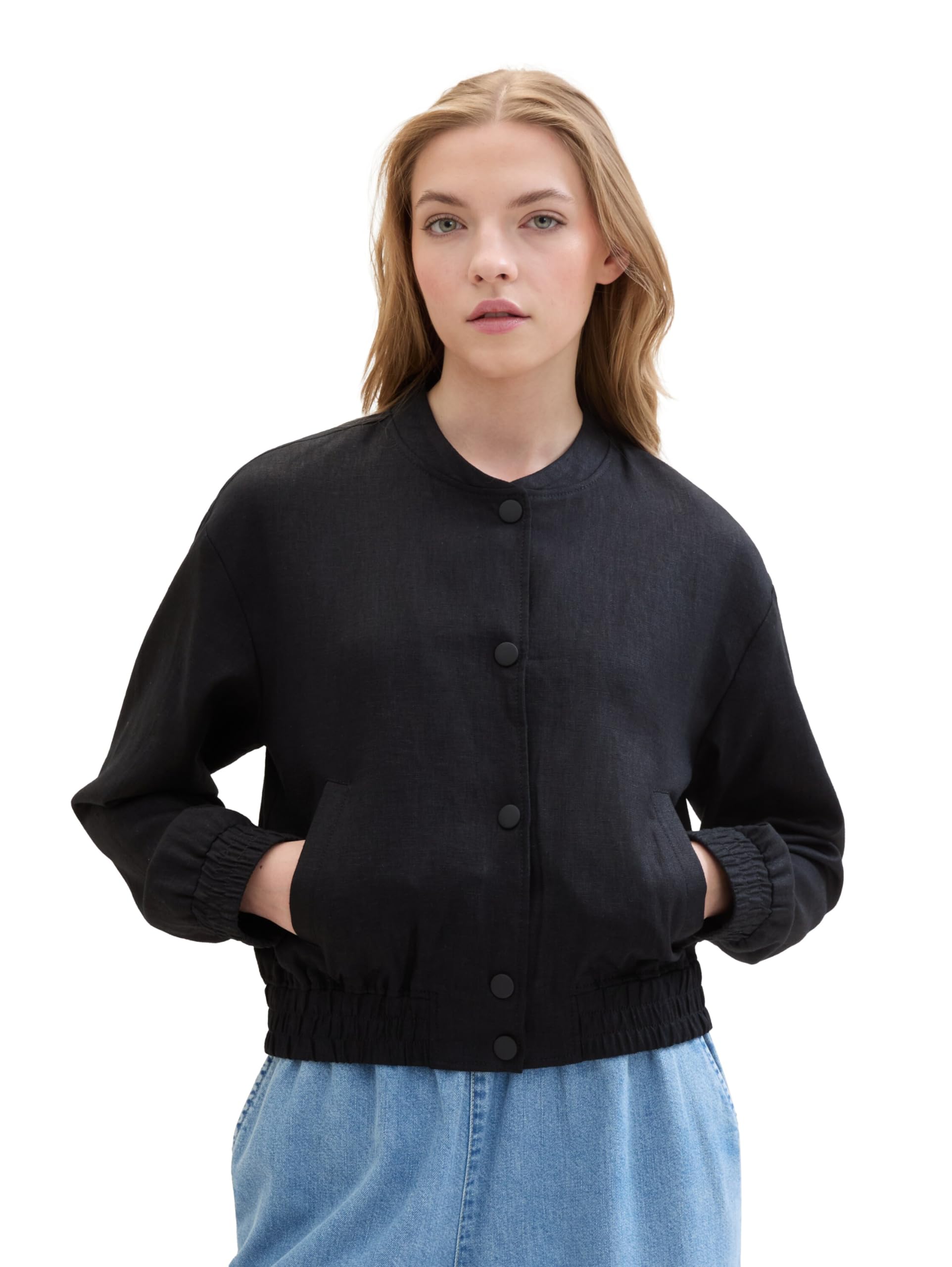 tom-tailor-denim-damen-bomber-blazer image 6