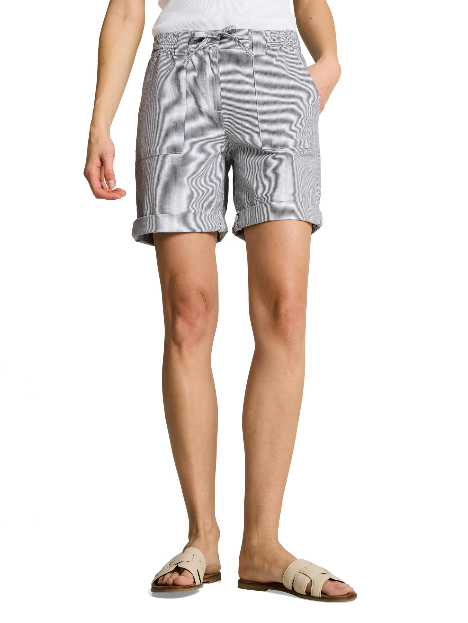 tom-tailor-damen-chino-bermuda-shorts-mit-kordelzug-1049987 image 1